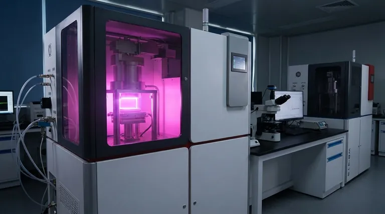 ما هو دور تطعيم الغاز الخامل في طريقة الترسيب الكيميائي للبخار بالبلازما الميكروويفية (MPCVD)؟ تسريع نمو الماس أحادي البلورة