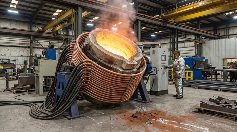 Wofür wird der kernlose Induktionsofen in der metallthermischen Verarbeitungsindustrie eingesetzt? Sauberes, effizientes Metallschmelzen erreichen