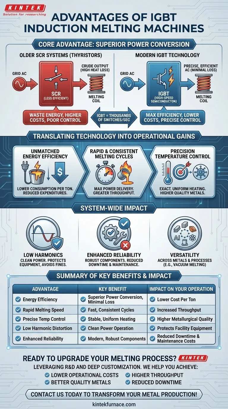 Quais são as vantagens de usar uma máquina de fusão por indução com IGBT? Aumente a Eficiência e a Qualidade Guia Visual