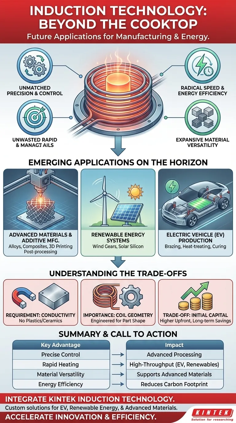 Welche zukünftigen Anwendungen könnten von der Induktionstechnologie profitieren? Erschließen Sie die Fertigung der nächsten Generation und grüne Energie Visuelle Anleitung