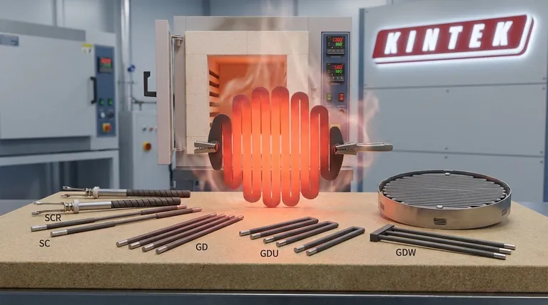 De quoi sont faits les éléments chauffants en carbure de silicium (SiC) ? Un guide sur la performance à température extrême