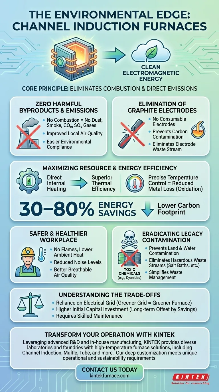 채널 유도로는 어떤 환경적 이점을 제공하나요? 더 깨끗하고 지속 가능한 용해 솔루션 시각적 가이드