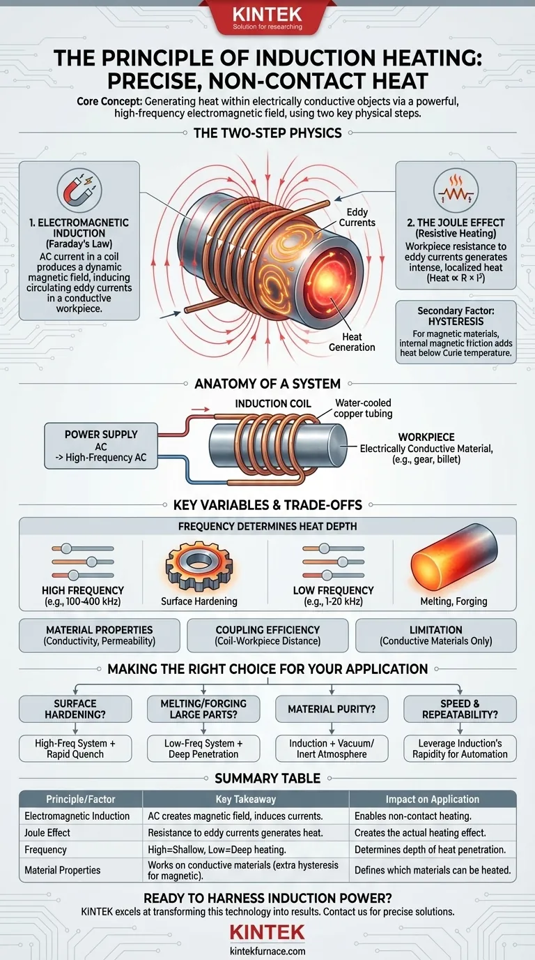 Qual é o princípio do aquecimento por indução? Domine a Física do Aquecimento Sem Contato Guia Visual