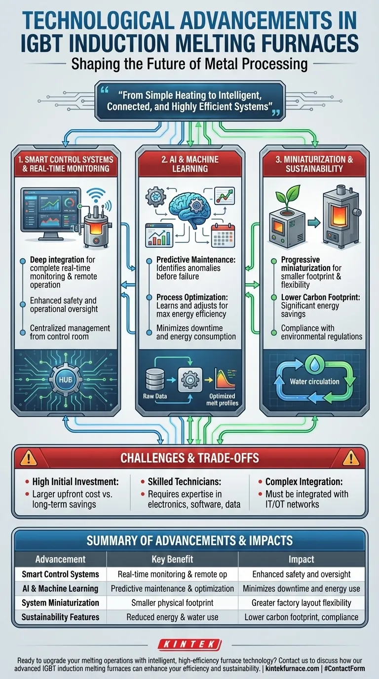 What technological advancements are shaping the IGBT induction melting furnace market? Unlock Intelligent, Efficient Melting Visual Guide