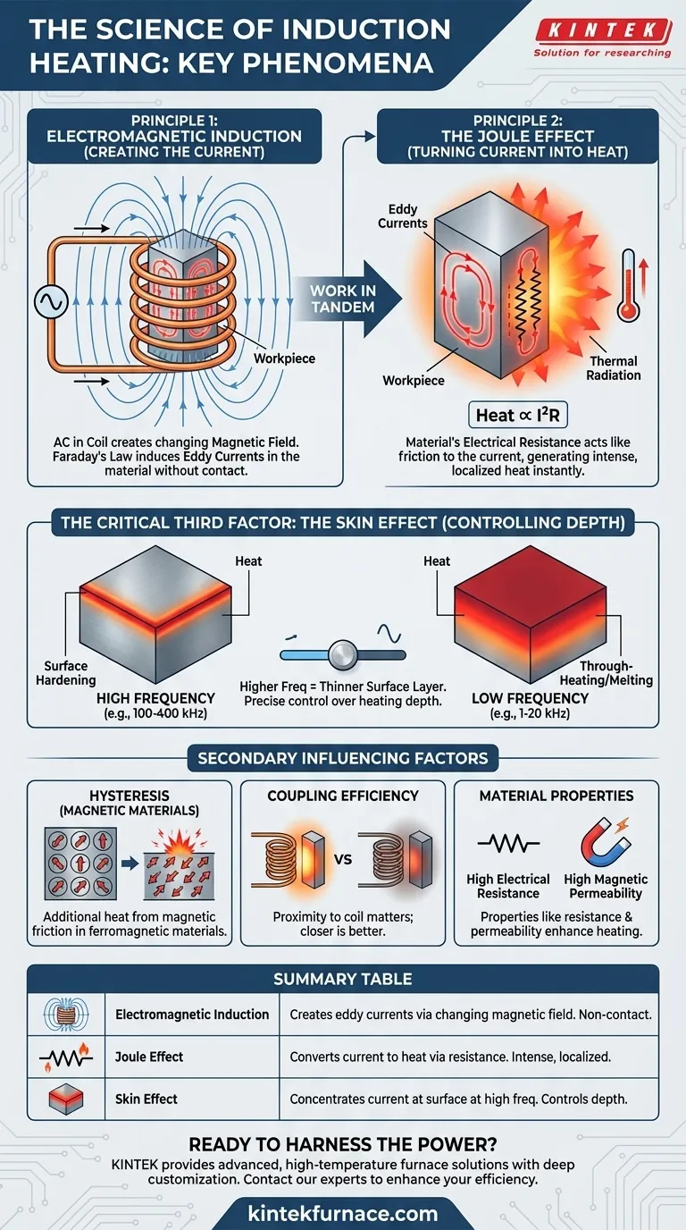 What are the two key phenomena essential to understanding induction heating? Master the Core Principles Visual Guide