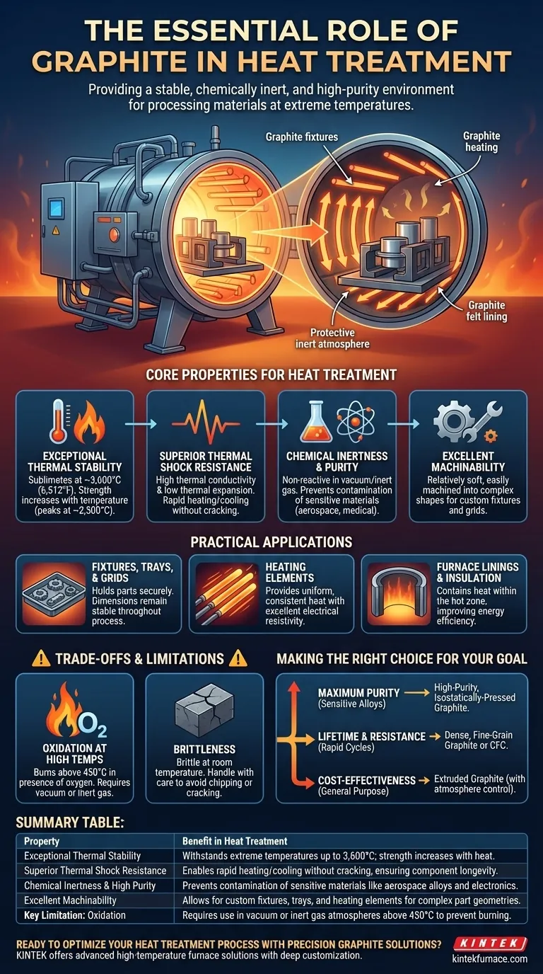 Qual è il ruolo della grafite nei processi di trattamento termico? Sbloccare il successo della lavorazione ad alta temperatura Guida Visiva