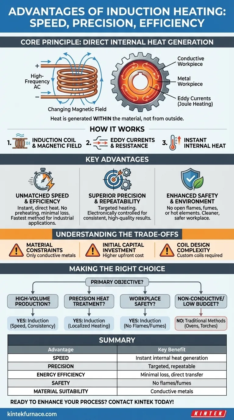 Was sind die Vorteile der Verwendung eines Induktionserhitzers? Erreichen Sie schnelles, präzises und sicheres Erhitzen Visuelle Anleitung
