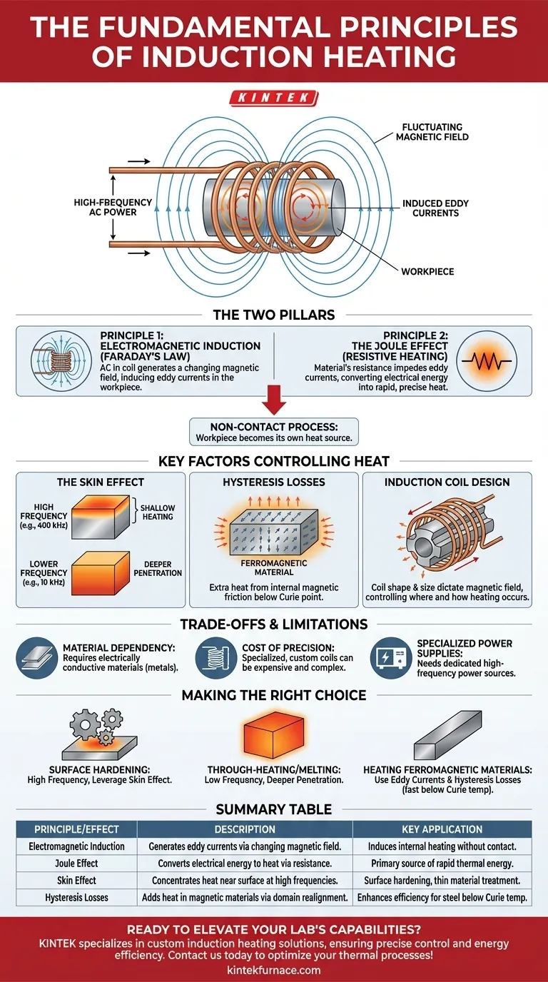 Was sind die fundamentalen Prinzipien hinter der Induktionserwärmung? Schalten Sie effiziente, berührungslose Wärme für Ihr Labor frei Visuelle Anleitung