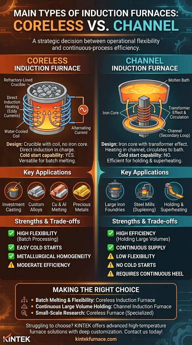 What are the main types of induction furnaces? Choose the Right Design for Your Melting Needs Visual Guide