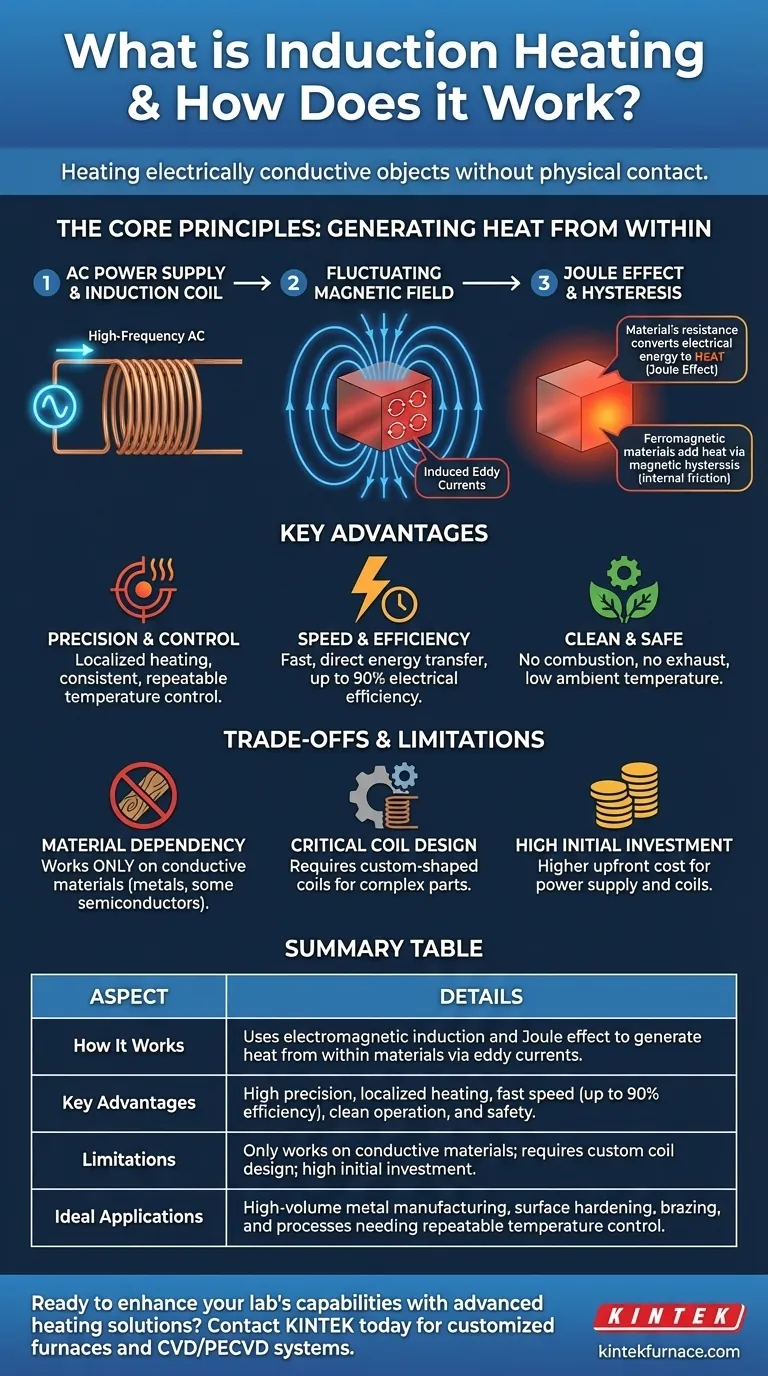 유도 가열이란 무엇이며 어떻게 작동할까요? 빠르고 정밀하며 효율적인 가열 방식을 알아보세요 시각적 가이드