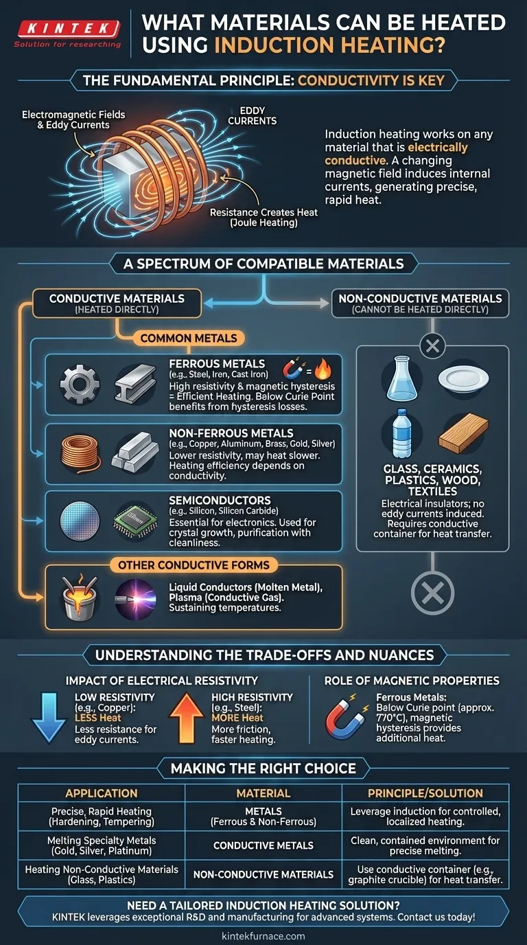 誘導加熱でどのような材料を加熱できますか？金属などを効率的に加熱する方法を解き明かす ビジュアルガイド