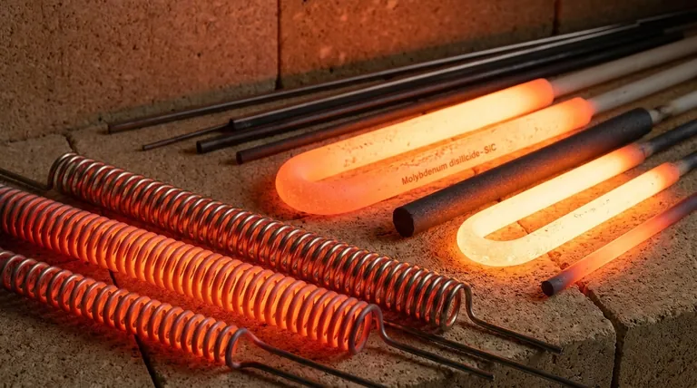 고온 발열체 제작에 일반적으로 사용되는 재료는 무엇입니까? 귀하의 요구에 가장 적합한 옵션을 찾아보세요