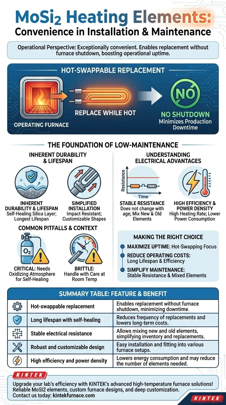 Quão convenientes são os elementos de aquecimento MoSi2 para instalar e manter? Maximize o tempo de atividade com elementos hot-swappable fáceis Guia Visual