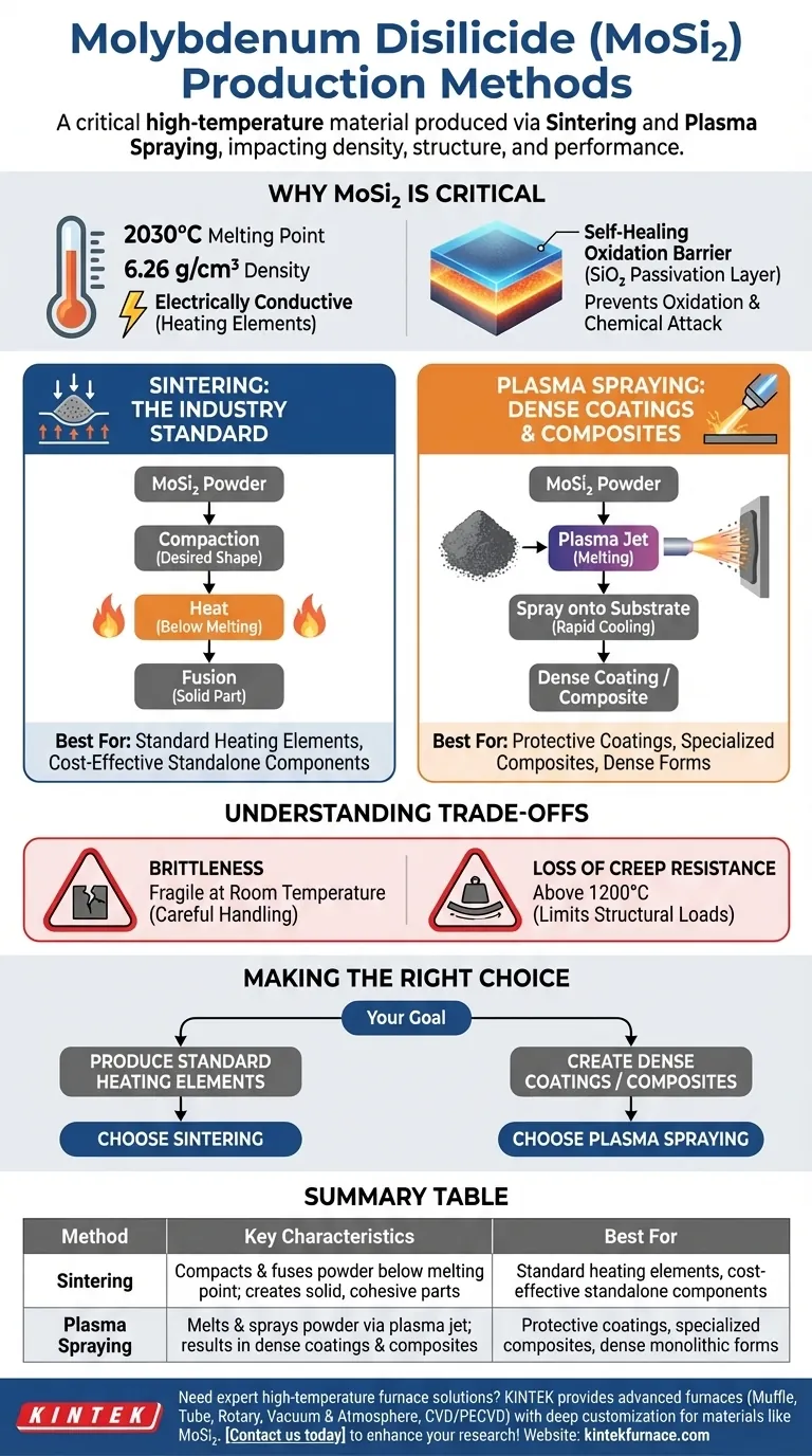 What are the methods for producing molybdenum disilicide? Key Techniques for High-Temp Material Success Visual Guide
