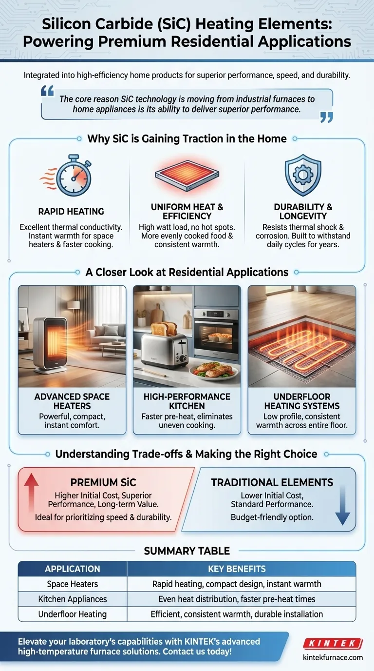 Wie werden Siliziumkarbid (SiC)-Heizelemente in Wohnanwendungen eingesetzt? Entdecken Sie Premium-Heizlösungen für Zuhause Visuelle Anleitung