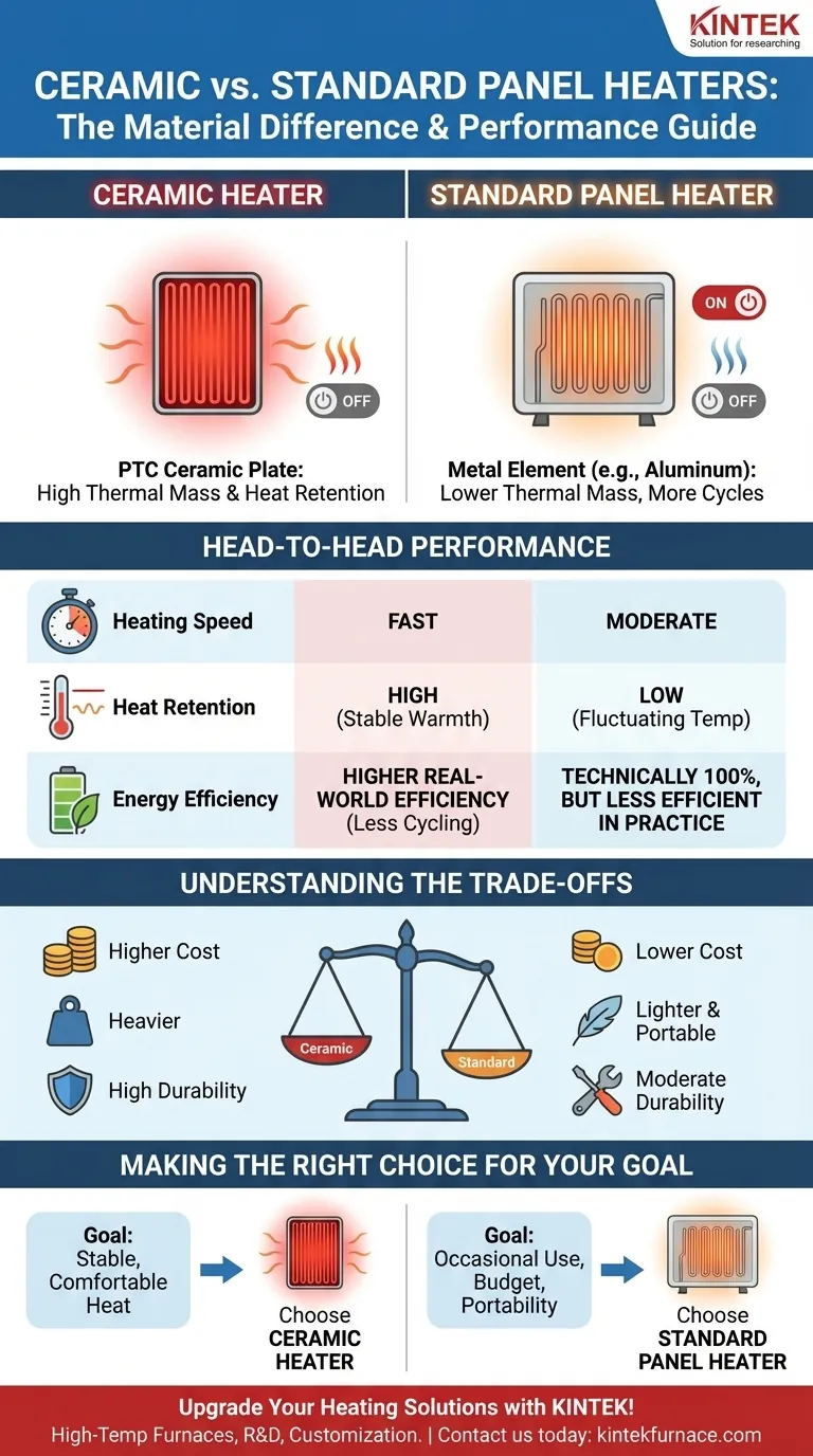 What are ceramic heaters and how do they differ from regular panel heaters? Compare for Better Heating Choices Visual Guide