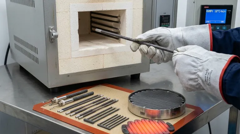 MoSi2 발열체를 다룰 때 어떤 예방 조치를 취해야 합니까? 고온 응용 분야에서 수명과 안전 보장