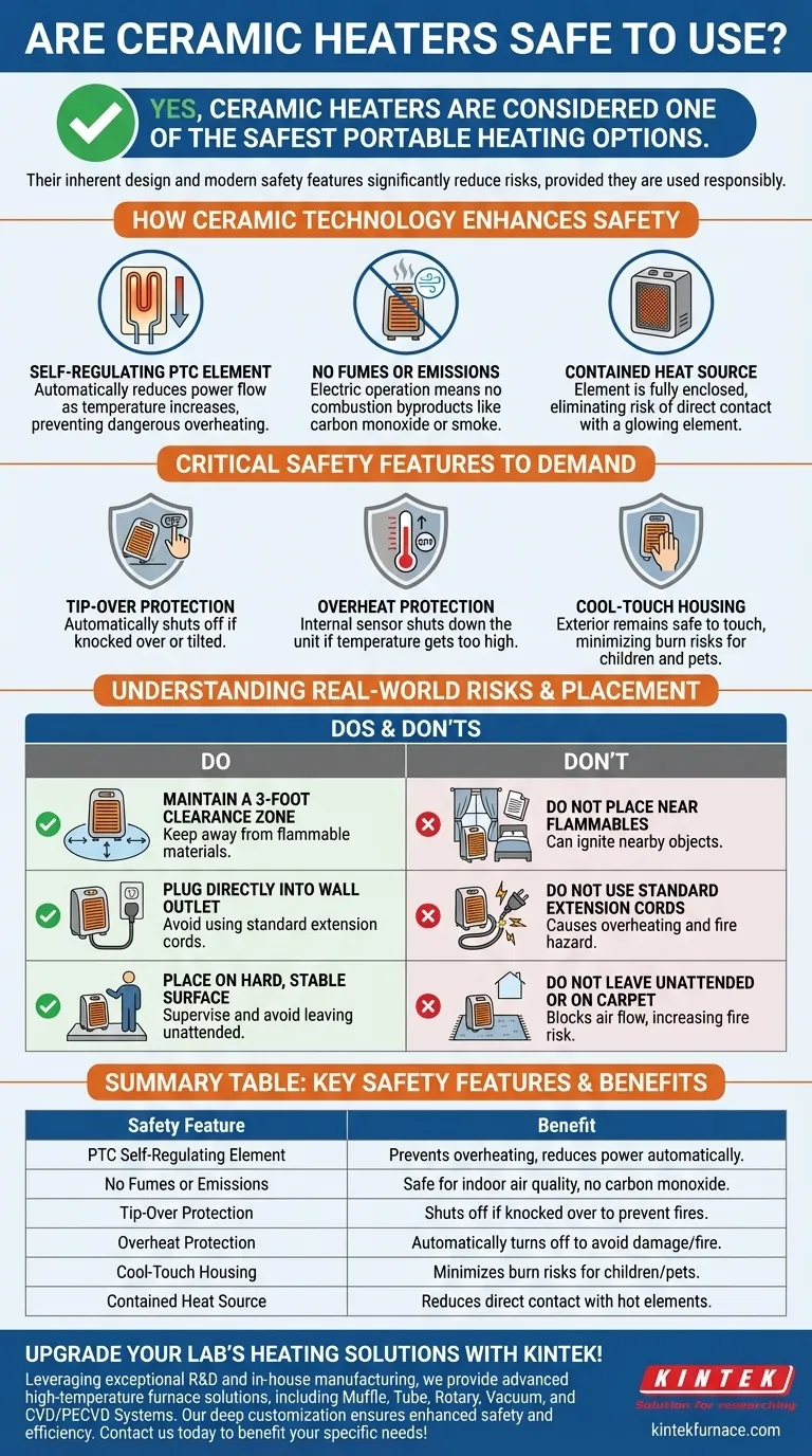 Are ceramic heaters safe to use? Discover Why They're a Top Choice for Home Safety Visual Guide
