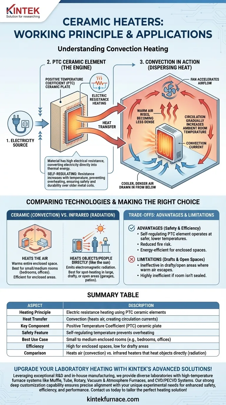 세라믹 히터의 작동 원리는 무엇인가요? 안전하고 효율적인 전기 난방을 알아보세요 시각적 가이드