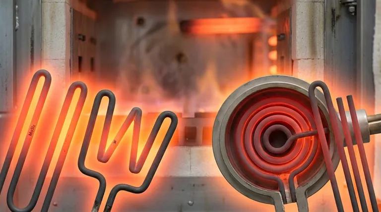 MoSi2 및 SiC 발열체의 일반적인 산업 응용 분야는 무엇입니까? 고온 공정을 위한 올바른 발열체 선택