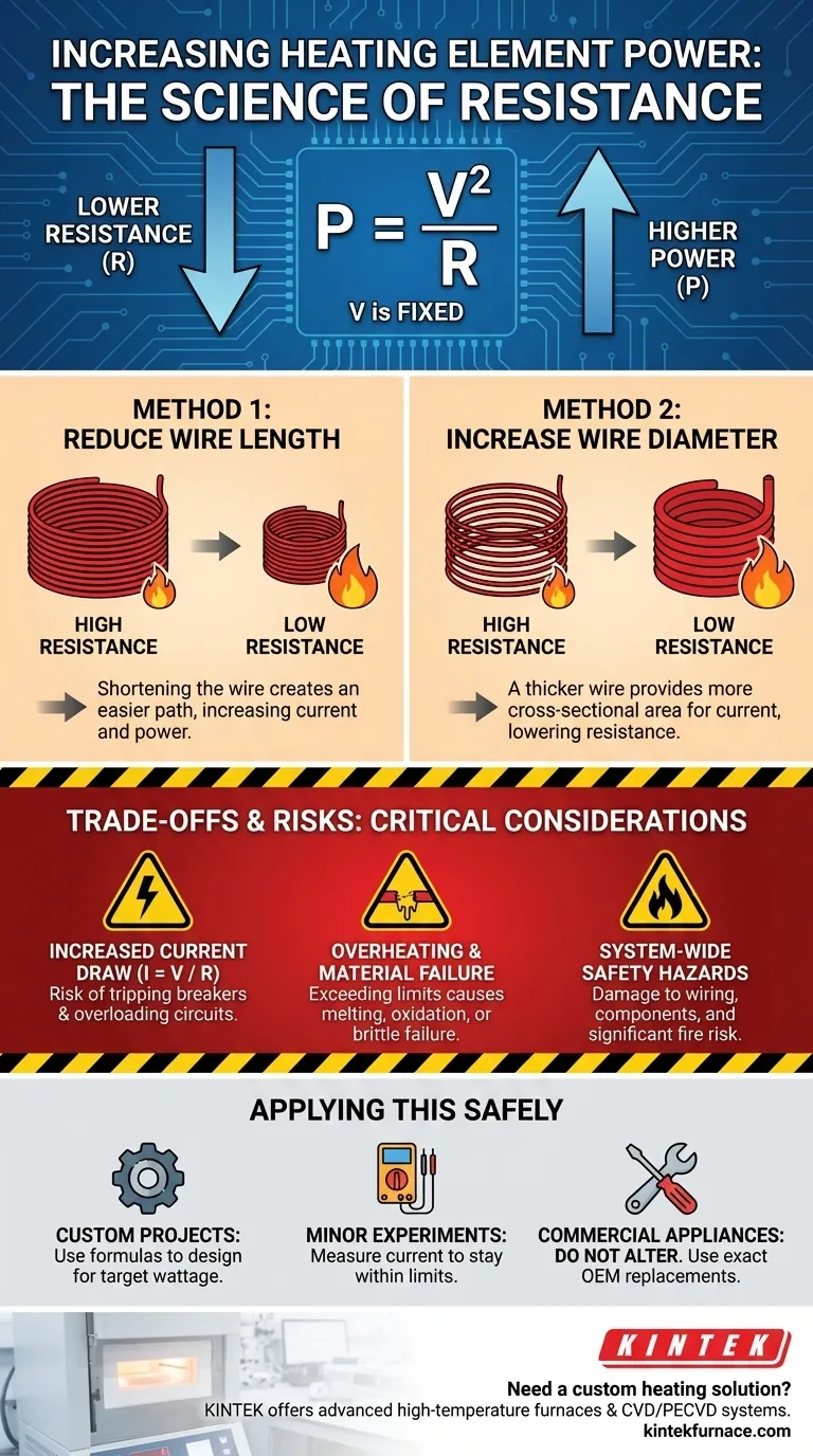 가열 요소의 전력을 어떻게 증가시킬 수 있습니까? 핵심 방법을 통해 안전하게 열 출력을 높이세요 시각적 가이드