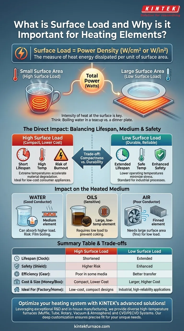 Cos'è il carico superficiale e perché è importante per gli elementi riscaldanti? Ottimizzare la durata e la sicurezza Guida Visiva