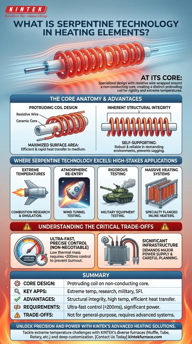 Was ist Serpentine-Technologie in Heizelementen? Hochtemperatur-Heizlösungen für anspruchsvolle Anwendungen Visuelle Anleitung