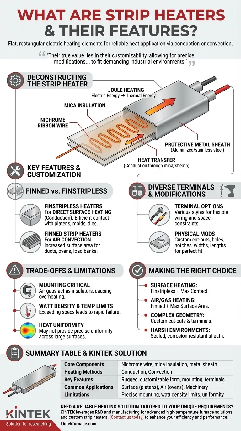 Was sind Bandheizelemente und was sind ihre Merkmale? Entdecken Sie vielseitige Heizlösungen für Ihre industriellen Anforderungen Visuelle Anleitung