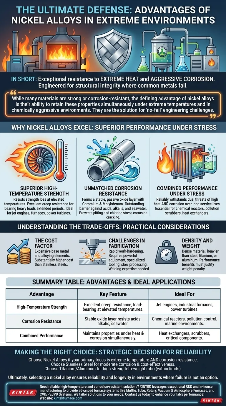 What are the advantages of nickel alloys? Achieve Unmatched Performance in Extreme Environments Visual Guide