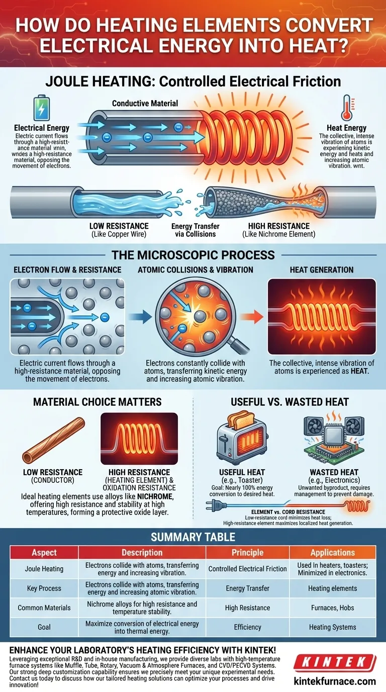 発熱体はどのようにして電気エネルギーを熱エネルギーに変換するのでしょうか？効率的な加熱の科学を解き明かす ビジュアルガイド