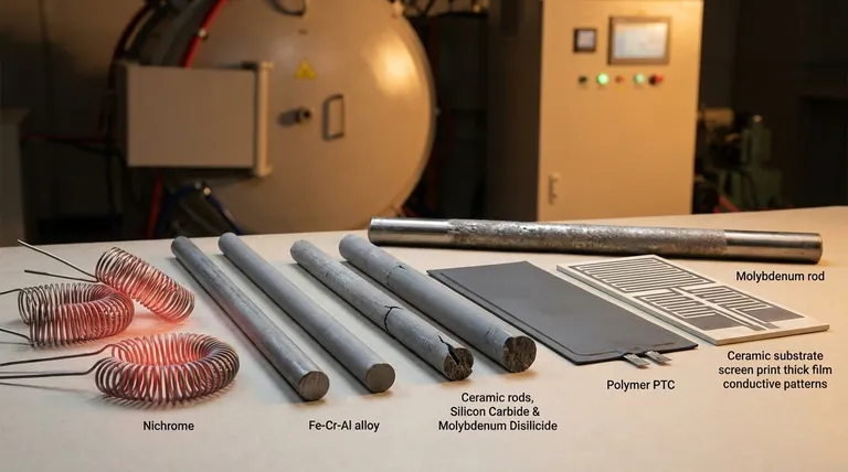 사용되는 재료에 따른 발열체의 기본 유형은 무엇입니까? 귀하의 난방 요구에 맞는 올바른 재료를 선택하십시오