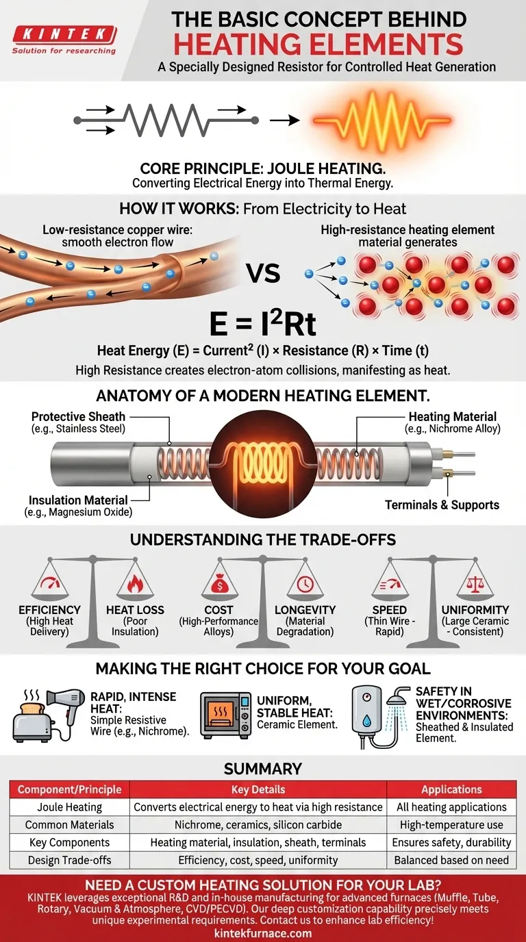 加热元件的基本概念是什么？了解它们如何高效地将电能转化为热能 图解指南