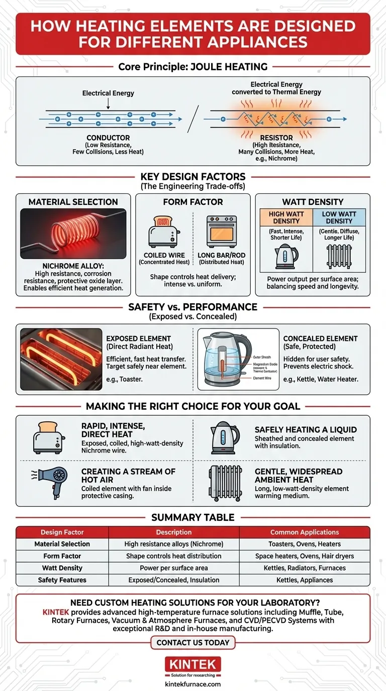 Come sono progettati gli elementi riscaldanti per diversi apparecchi? Ottimizza le tue soluzioni di riscaldamento con una progettazione esperta Guida Visiva