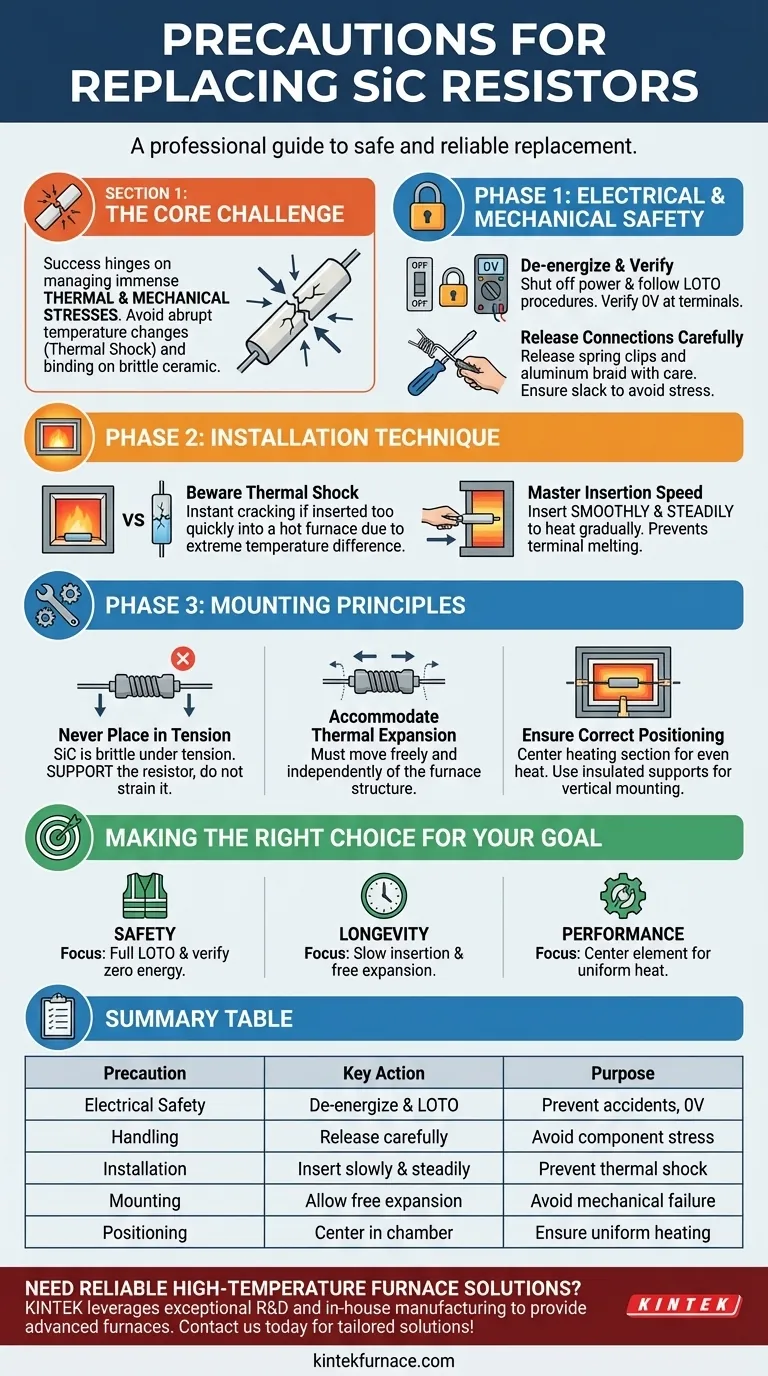 Welche Vorsichtsmaßnahmen sollten beim Austausch von SiC-Widerständen getroffen werden? Sorgen Sie für eine sichere, langlebige Leistung Visuelle Anleitung