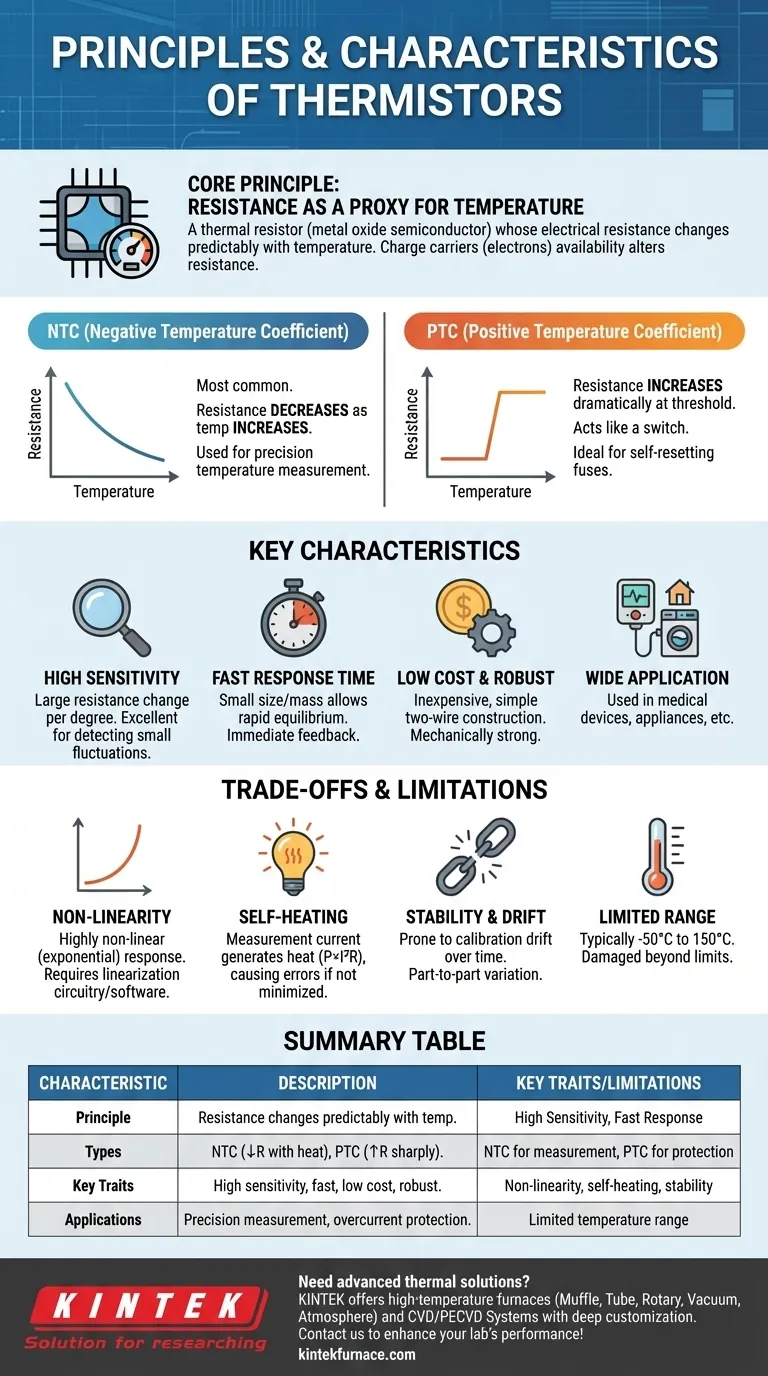 热敏电阻的原理和特性是什么？解锁精确的温度传感 图解指南