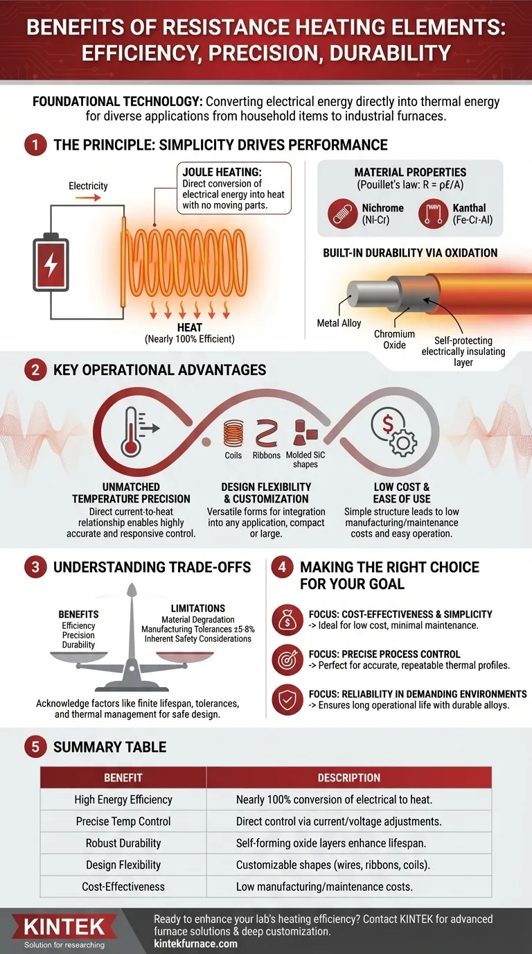What are the benefits of resistance heating elements? Achieve High Efficiency and Precision in Heating Visual Guide