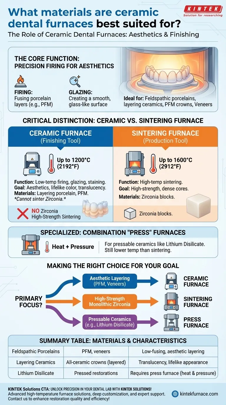 Per quali materiali sono più adatti i forni dentali per ceramica? Scelte ideali per porcellane estetiche dentali Guida Visiva
