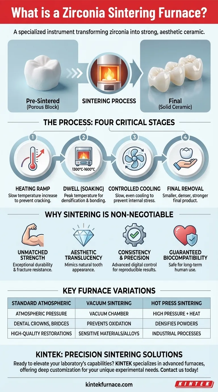 Was ist ein Zirkonoxid-Sinterofen? Entfesseln Sie hochfeste, ästhetische Dental-Keramiken Visuelle Anleitung