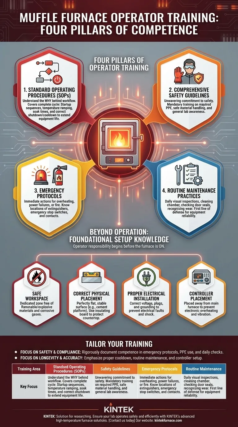What training is required for operators of a muffle furnace? Essential Skills for Safe and Efficient Operation Visual Guide