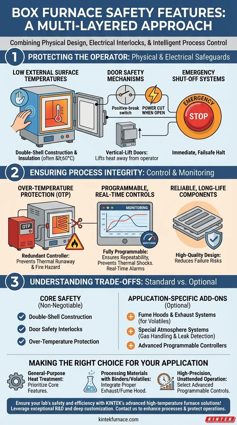 What safety features are associated with box furnaces? Essential Protection for Your Laboratory Processes Visual Guide