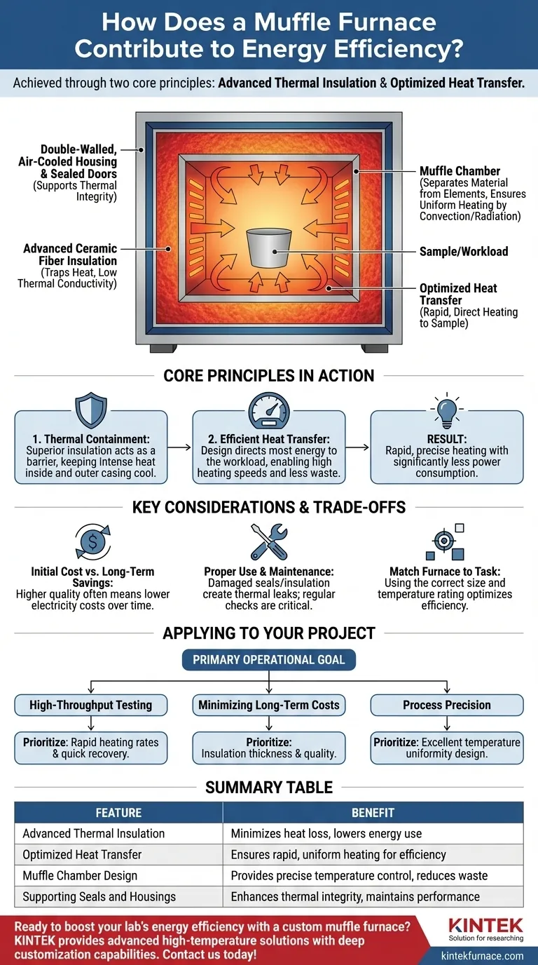 In che modo una fornace a muffola contribuisce all'efficienza energetica? Ottenere risparmi sui costi e riscaldamento preciso Guida Visiva
