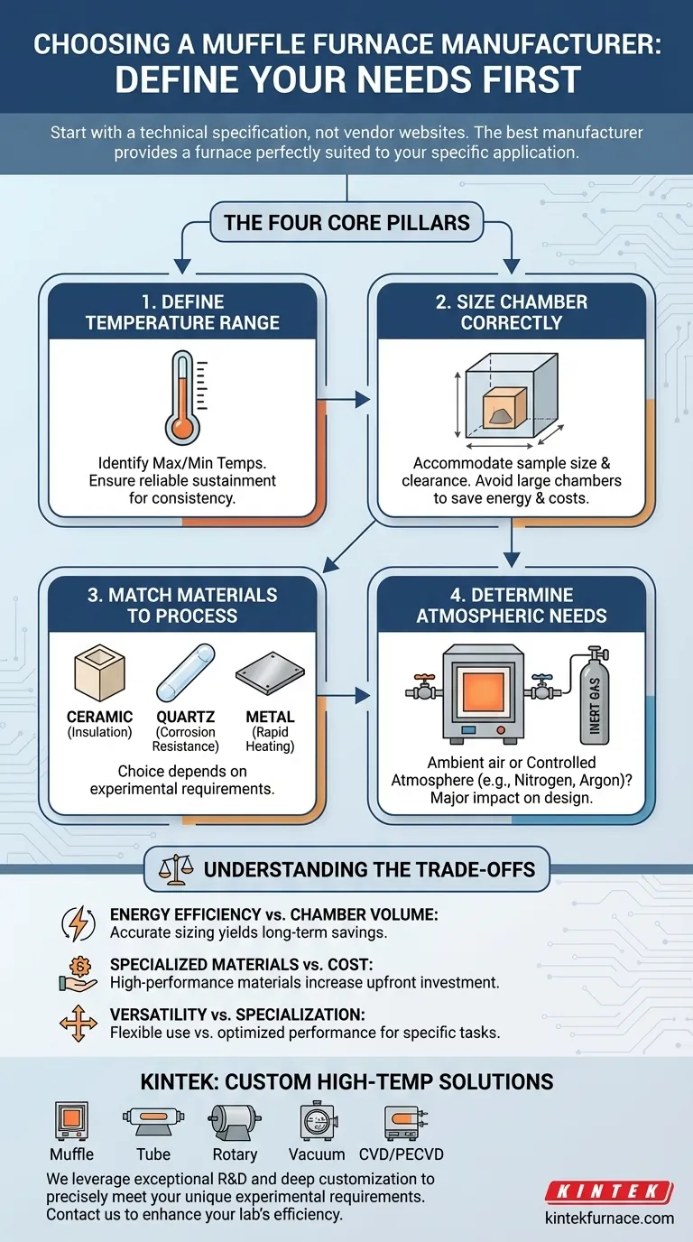 ما الذي يجب مراعاته عند اختيار الشركة المصنعة للأفران الصهرية؟ العوامل الرئيسية للأداء المخبري الأمثل دليل مرئي