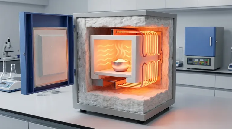 How does a muffle furnace work in terms of heating principle? Discover Indirect Heating for Pure, Uniform Results