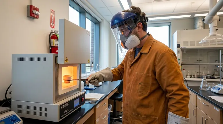 Welche persönliche Schutzausrüstung (PSA) wird für die Verwendung eines Tischofens empfohlen? Sorgen Sie mit der richtigen Ausrüstung für Laborsicherheit