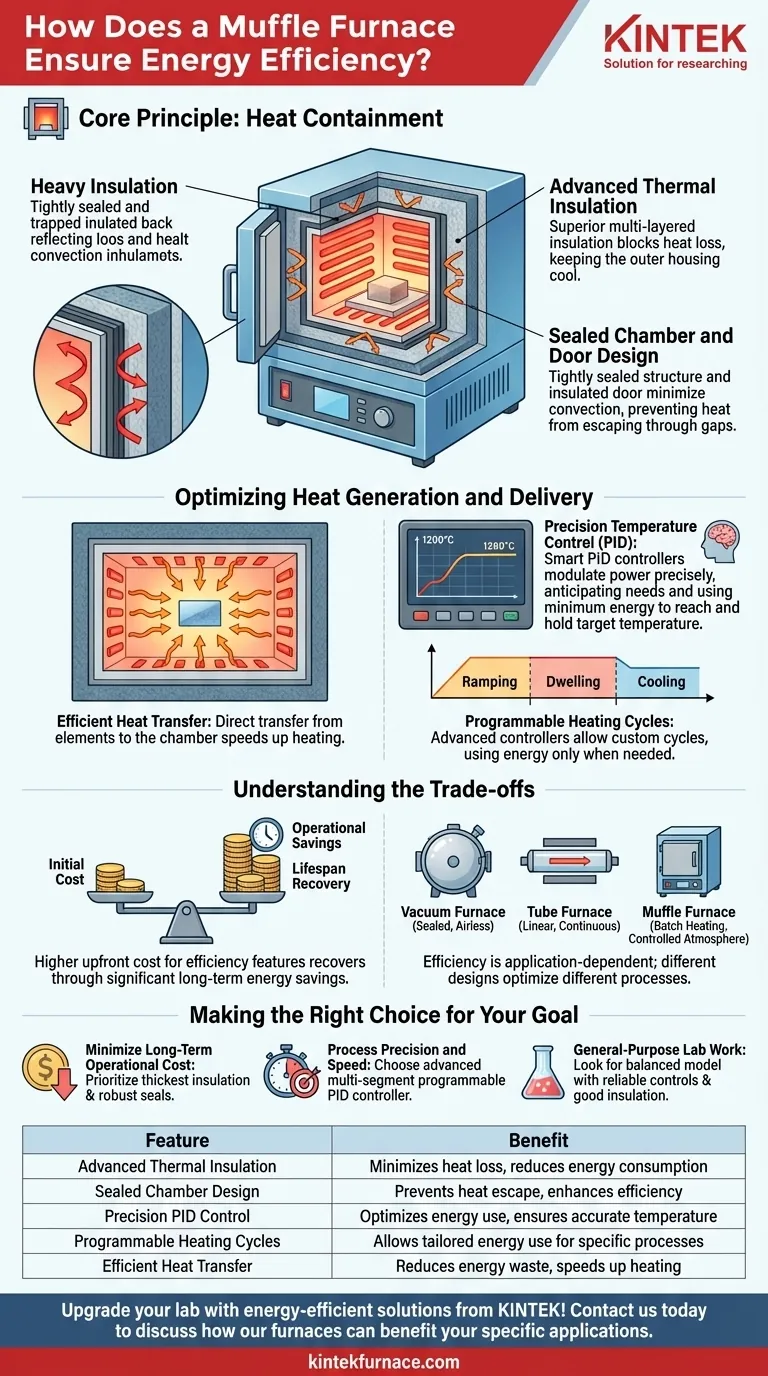 Como um forno mufla garante eficiência energética? Alcance Custos Mais Baixos e Melhor Desempenho Guia Visual