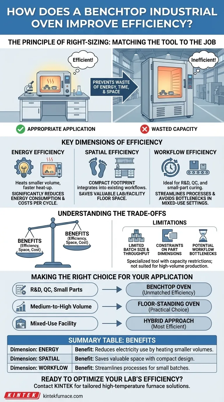 卓上型工業用オーブンはどのように効率を向上させますか？エネルギー節約と省スペース化を促進 ビジュアルガイド