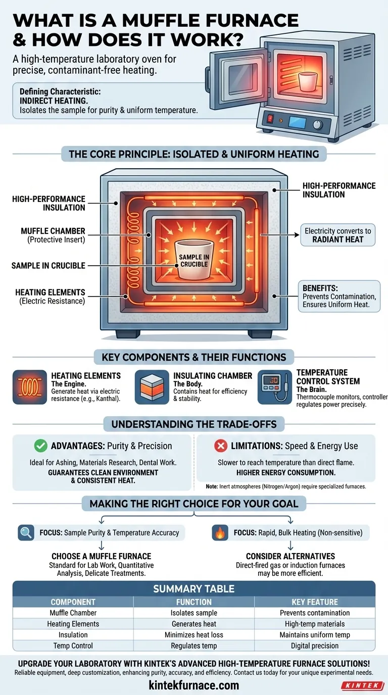 What is a muffle furnace and how does it work? Discover Its Key Benefits for Your Lab Visual Guide