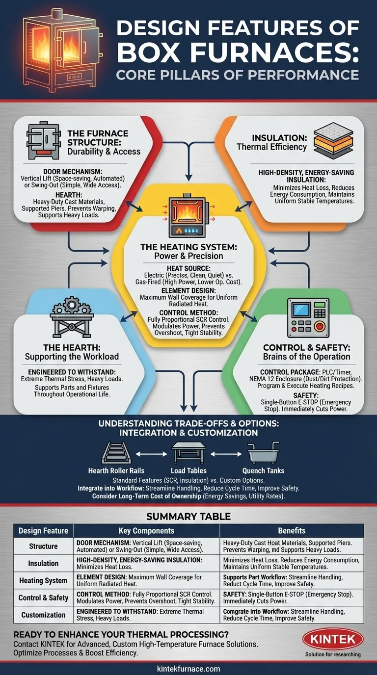 Quais são as características de design dos Fornos de Câmara? Otimize seu Tratamento Térmico com Engenharia Avançada Guia Visual