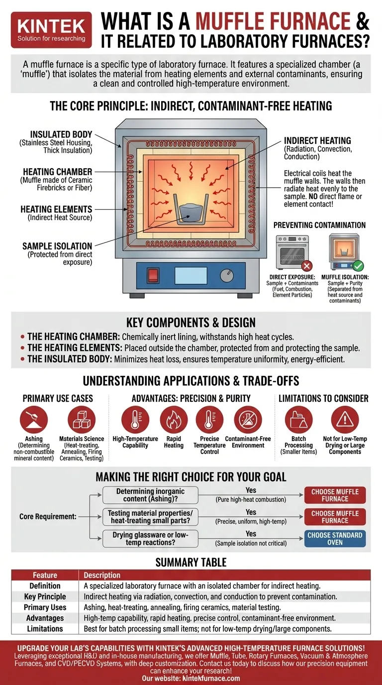 O que é um forno de mufla e qual a sua relação com os fornos de laboratório?Principais informações sobre o aquecimento de precisão Guia Visual