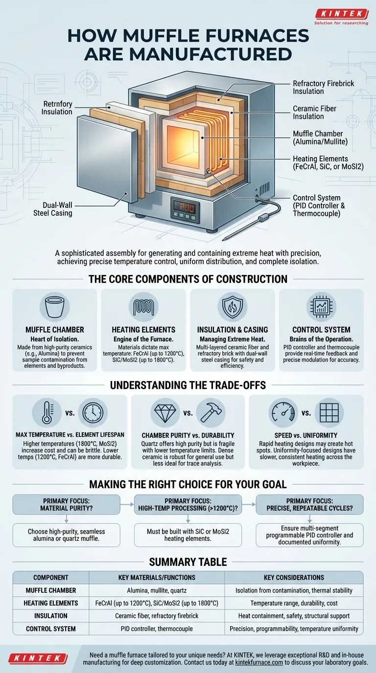 How are muffle furnaces manufactured? Discover Precision Engineering for Your Lab Visual Guide